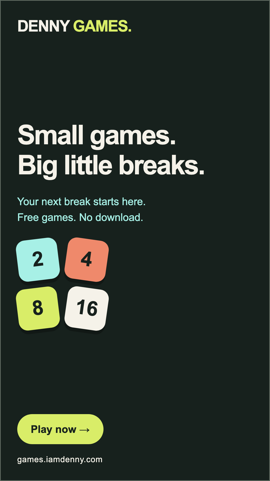 Denny Games free browser games — Story